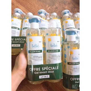 Tắm gội Klorane cho bé 500ml