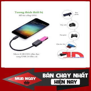 Cáp OTG giá rẻ nối điện thoại máy tính bảng với usb, usb 3G, phím chuột