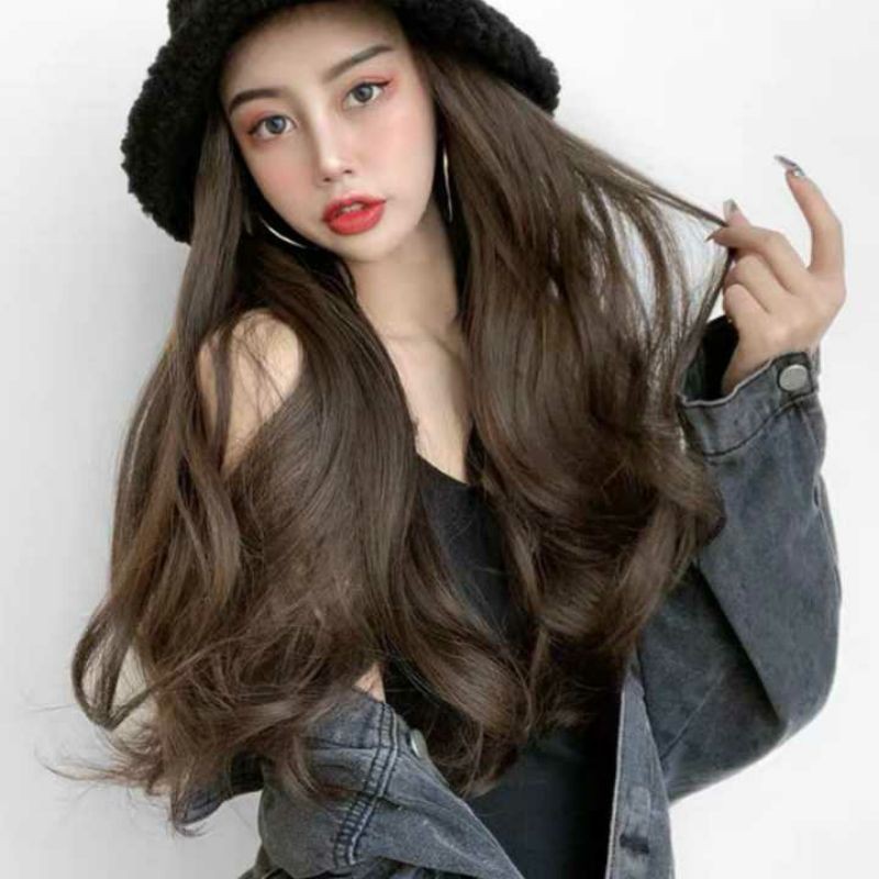 tóc giả kèm mũ