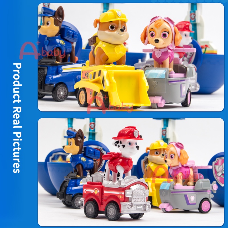 Chó cứu hộ Paw Patrol Big Surprise Egg  (Xe Cảnh Sát Chase/Marshall Dog/Rubble/Skye)