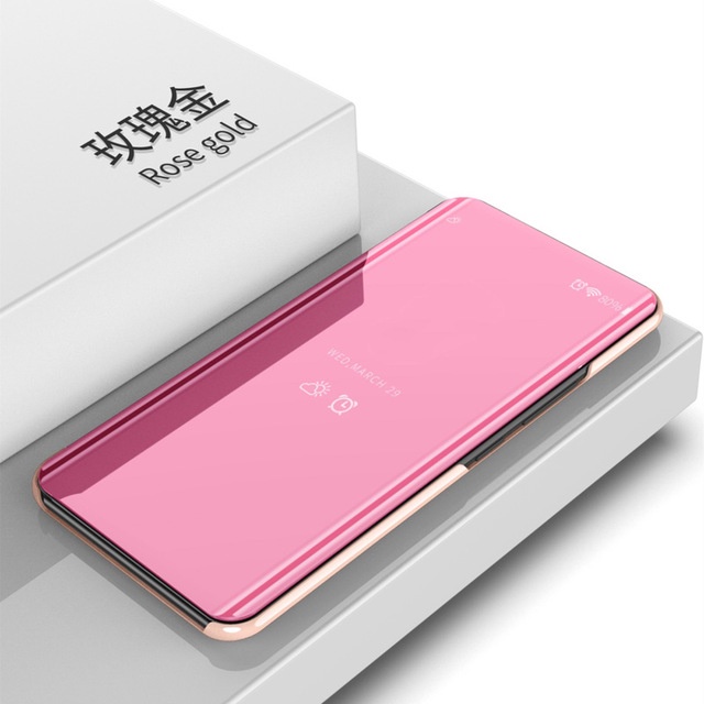 Ốp Điện Thoại Nắp Lật Mặt Gương Thông Minh Sang Trọng Cho iPhone 14 13 12 Pro Plus Max