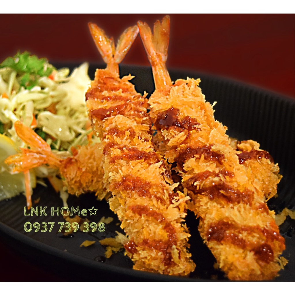 Tôm phủ bột panko (tempura tôm) khay 250gr: 10 PCS