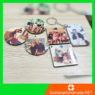 Móc Khóa Mica - In Hình Theo Yêu Cầu - In Hình Biển Số Xe -  Quà Tặng Lưu Niệm - Quà Sinh Nhật - Handmade Độc Đáo