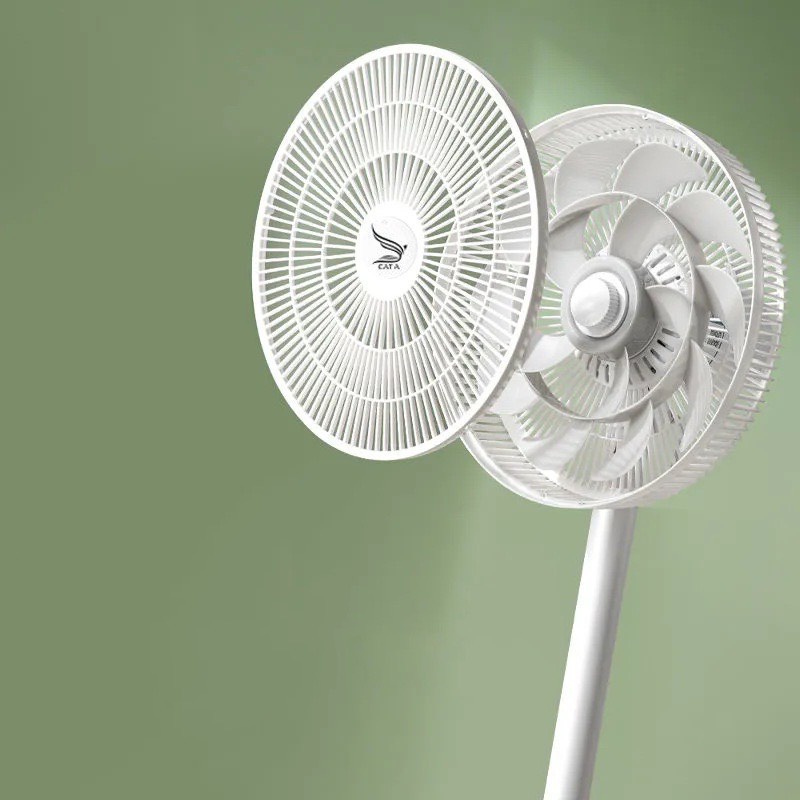 Quạt cây đứng Cát Á điều khiển từ xa Quạt 15 cánh 3 chế độ Cam kết chính hãng bảo hành 12 tháng hoạt động không ồn