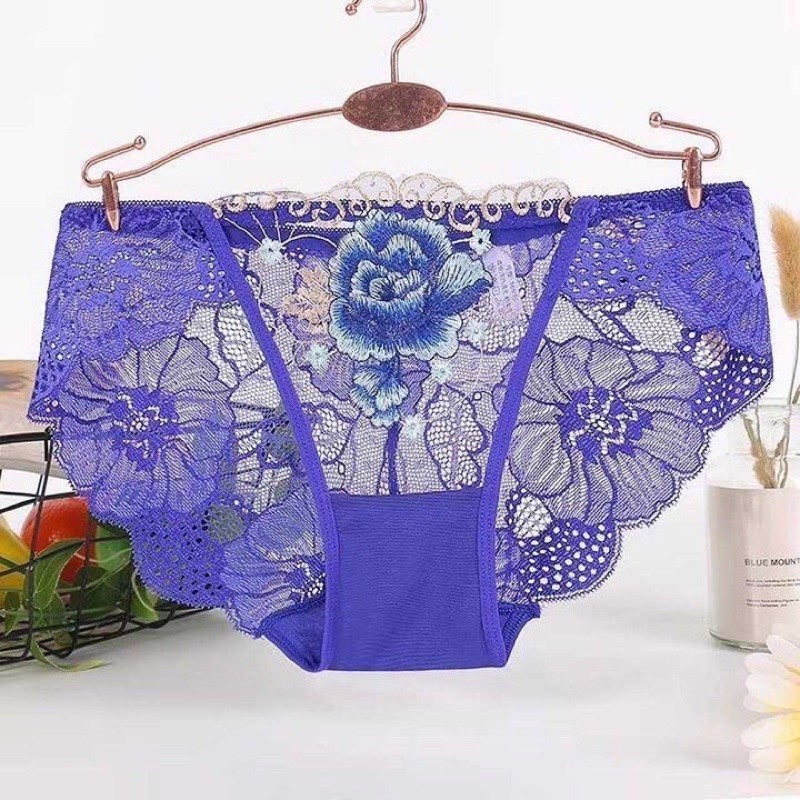 [Mã WAMT2405 giảm 10K đơn 0K] Quần lót Hoàng Oanh Underwear, quần chip ren nữ thêu hoa mềm mịn | BigBuy360 - bigbuy360.vn
