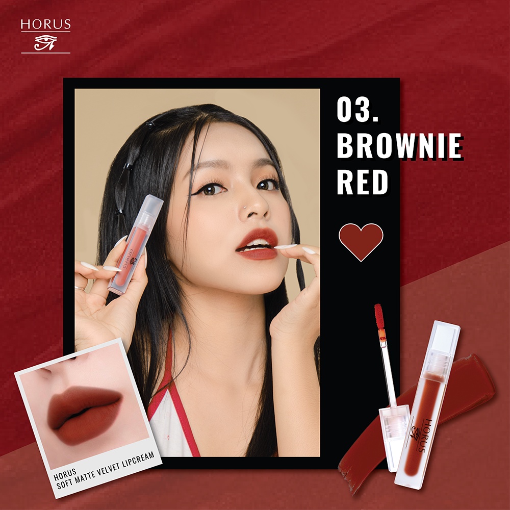 Horus Son Kem Soft Matte Velvet Lipcream
