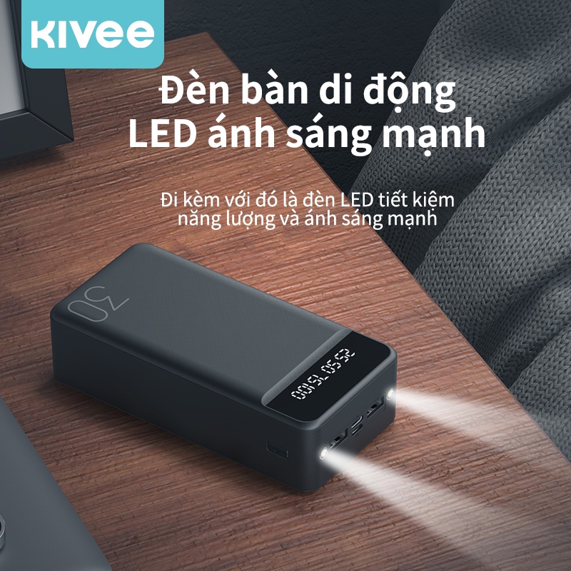 Pin Sạc Dự Phòng BASIKE PT303 30000mAh Đầu ra USB cho iPhone Huawei Samsung