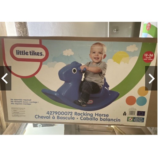 BẬP BÊNH EM BÉ OHIO LITTLE-TIKES LT-619854 Màu Xanh, Hồng