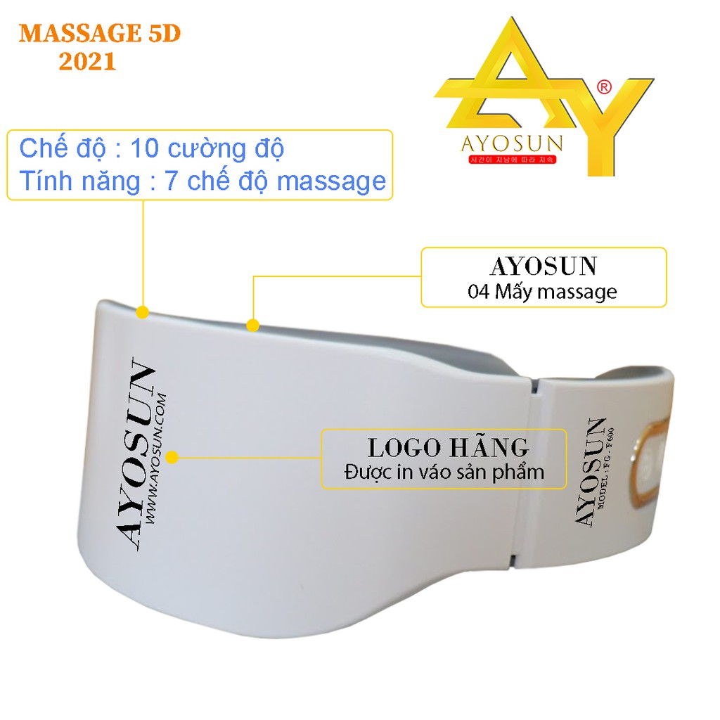 [ Hàng Công Ty ] Máy Massage cổ 5D New JT - 809