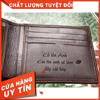 Ví da nam thời trang, ví da nam cao cấp còn hàng