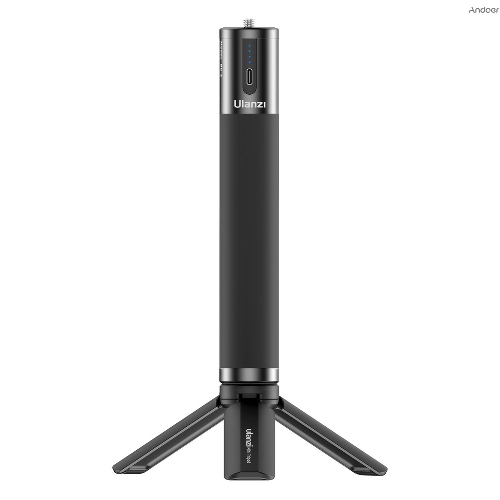 Sạc dự phòng Ulanzi bg-3 10000mah cổng Usb-A và Type-C cho điện thoại thiết bị kỹ thuật số máy ảnh không gương lật