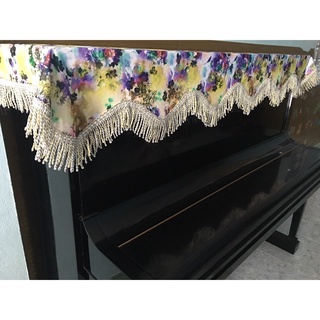 KHĂN PHỦ ĐÀN PIANO UPRIGHT LỤA - L01