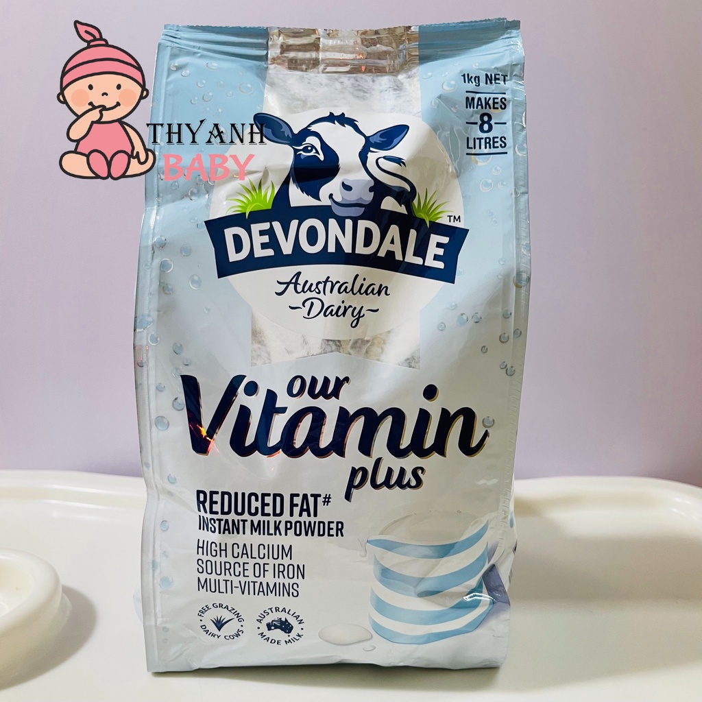 SỮA BỘT DEVONDALE OUR VITAMIN PLUS 1KG ÚC