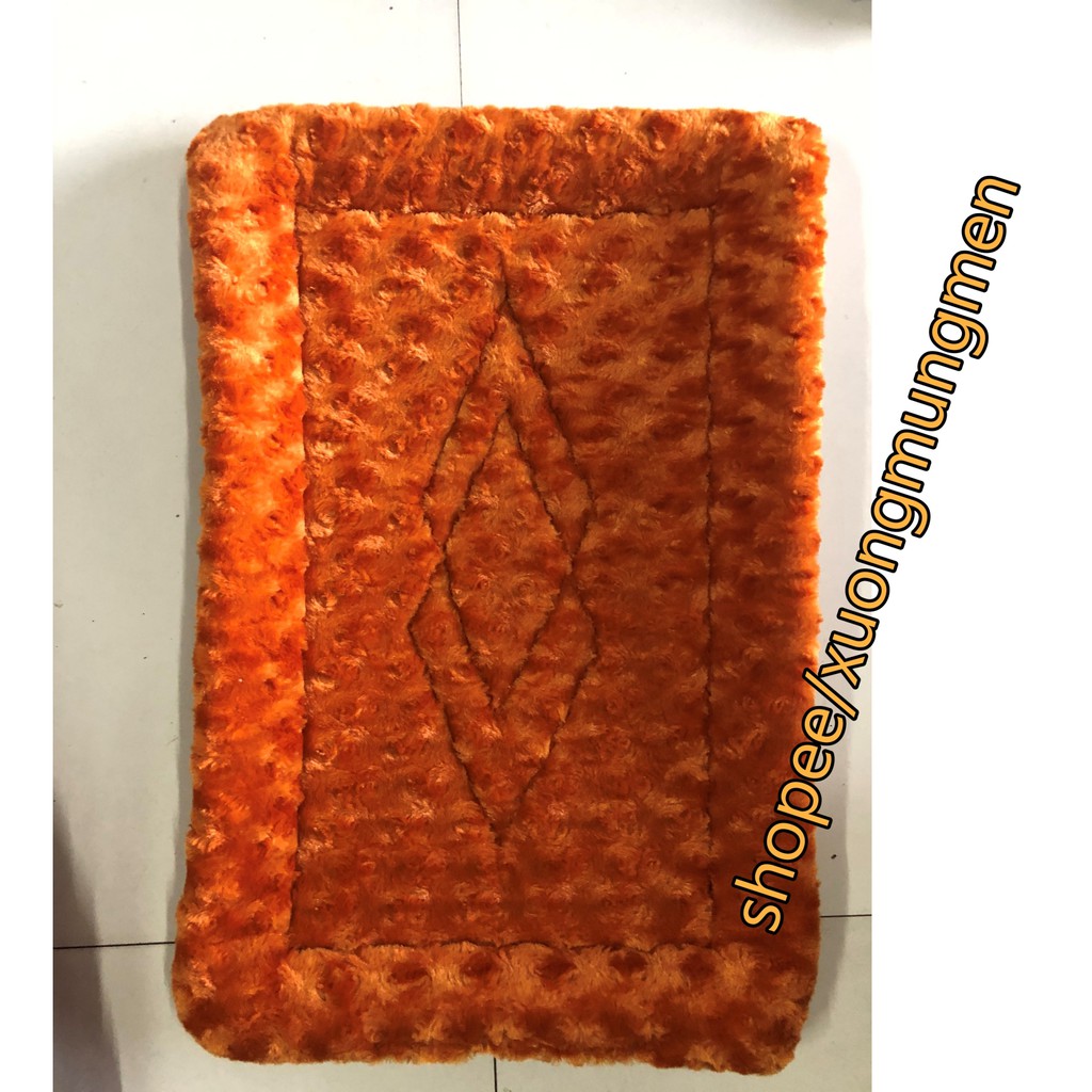 Thảm Lau Chân Cao Cấp Nhung Tuyết 35x50 Siêu Êm, Chống Trượt