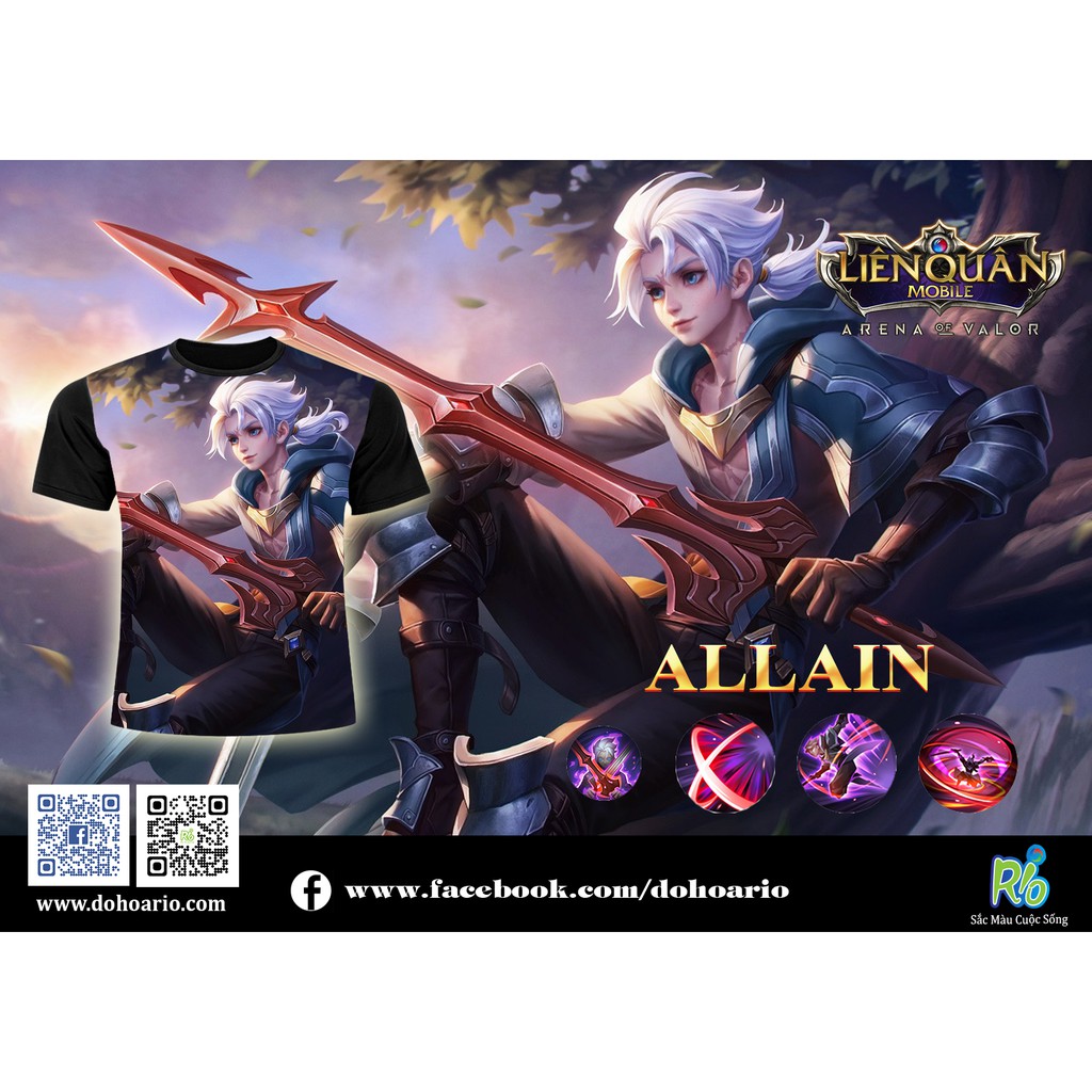 Áo Liên Quân - Allain | Shopee Việt Nam