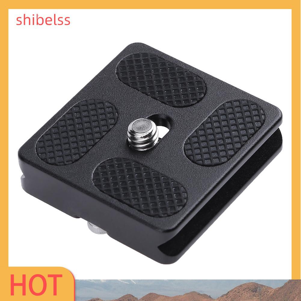 （ʚshibelss）PU40 Quick Release Plate J1 N1 Tripod Ball Head Arca Swiss w/1/4 inch Screw