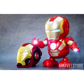 Loa nghe nhạc Bluetooth Iron man (Đỏ)