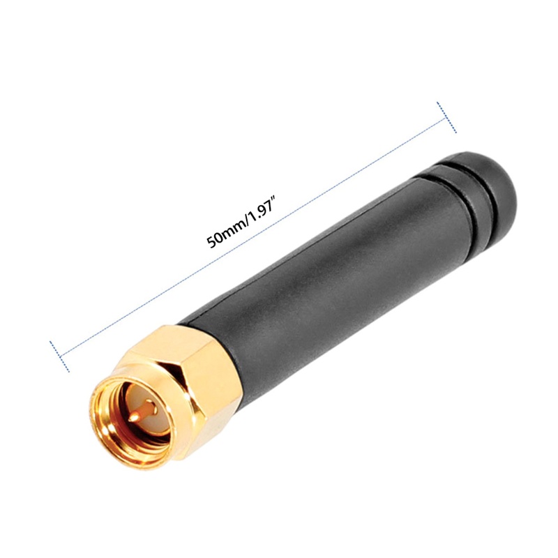 Set 2 Ăng Ten WiFi 2.4GHz / 5.8GHz Băng Tần Kép 3dbi / SMA Cho Thẻ PCI