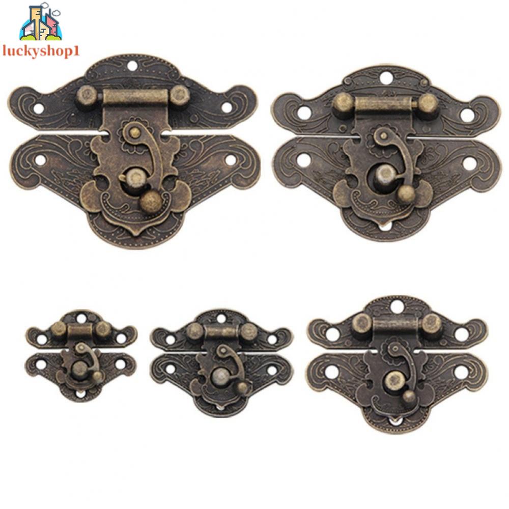 1 Chốt Khóa Hộp Gỗ Bằng Hợp Kim Kẽm Nhiều Kích Cỡ