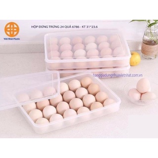 Khay Đựng Trứng 1 Tầng 24 Quả