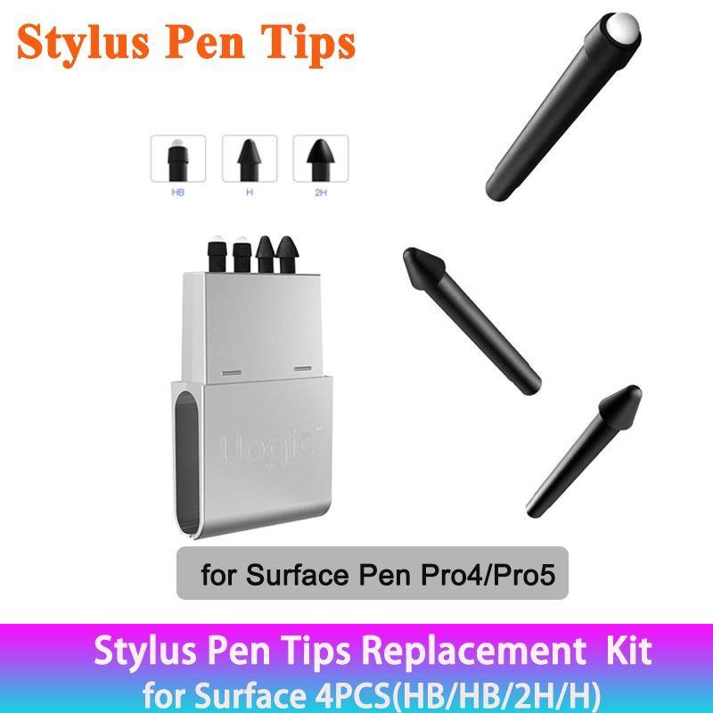 Set 4 Đầu Bút Thay Thế Cho Bút Cảm Ứng  Microsoft Surface Pro 5 Pen Tip , Surface Pro 4