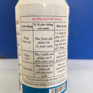 Chế phẩm trừ muỗi Map Permethrin 50EC/50OD chai 100ml