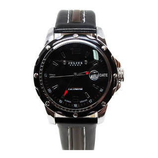 Đồng hồ nam Julius Hàn Quốc JAH-007 dây da kiểu dáng thể thao