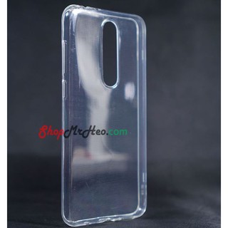 Ốp lưng nokia x5 dẻo silicon trong suốt