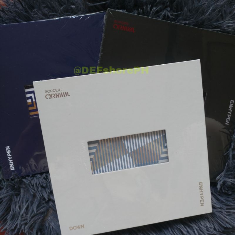 Sticker Border Carnival nguyên seal đủ 3 màu của Enhypen