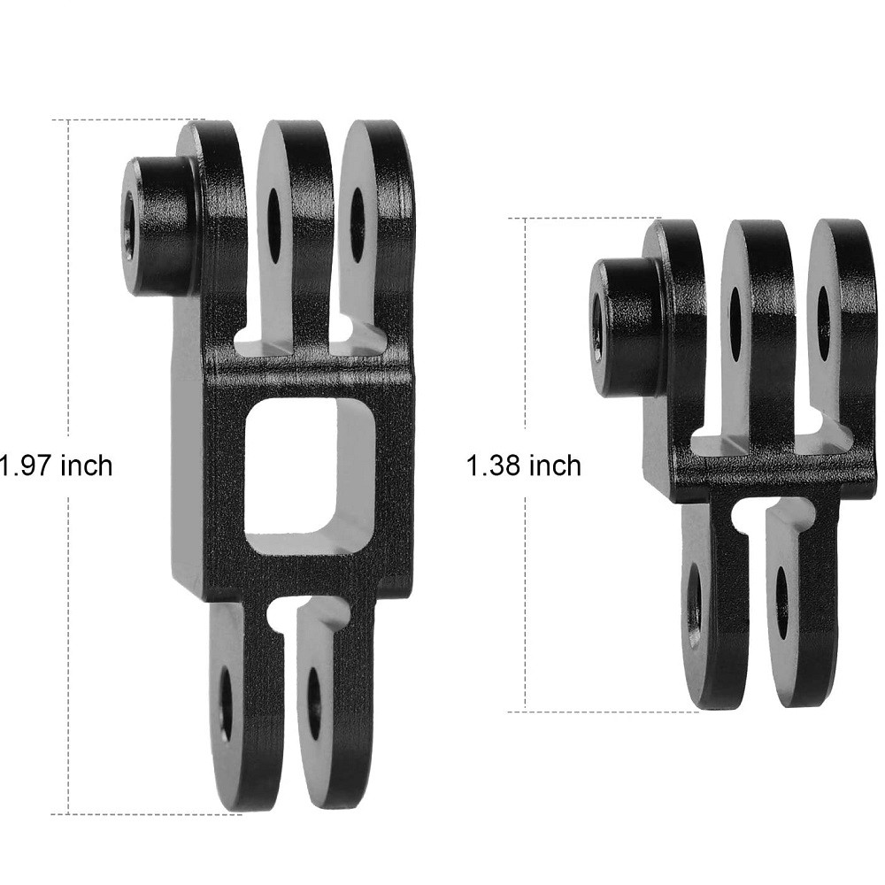 Khớp Nối Thẳng Lammcou Chất Liệu Hợp Kim Nhôm Có Thể Điều Chỉnh Cho Máy Ảnh Hành Trình Gopro