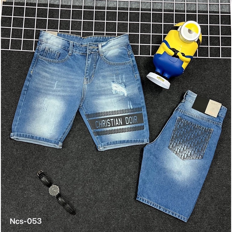 Quần short jean nam trẻ trung năng động hàng cao cấp