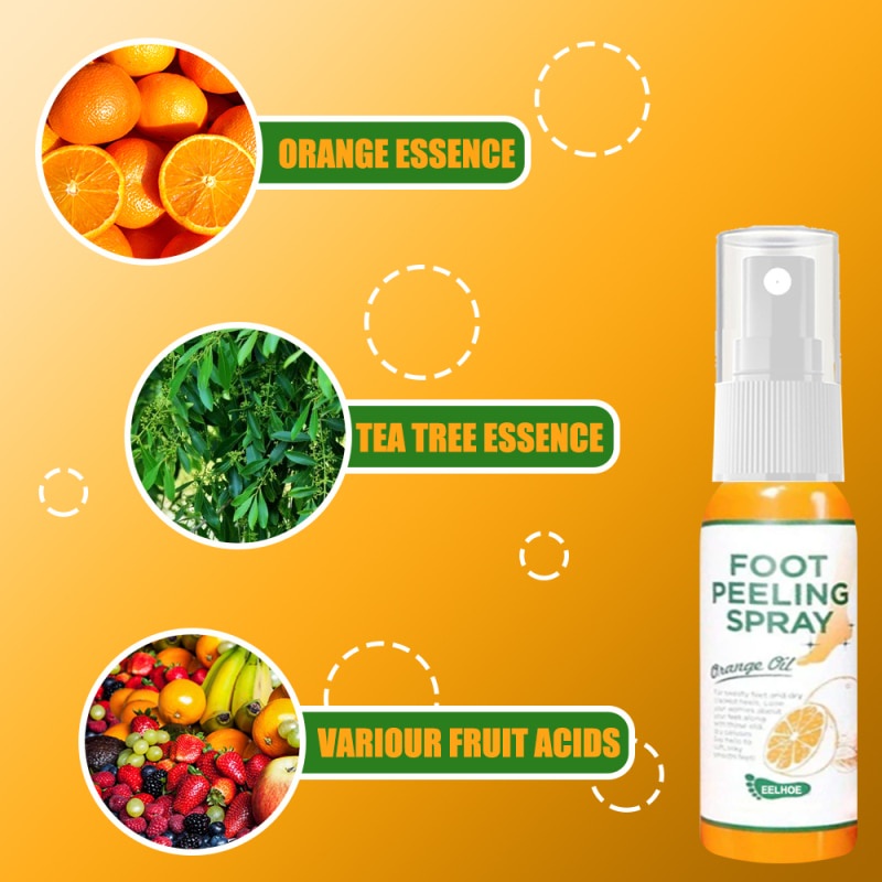 Chai Xịt Tẩy Tế Bào Chết Cho Da Chân 30ML