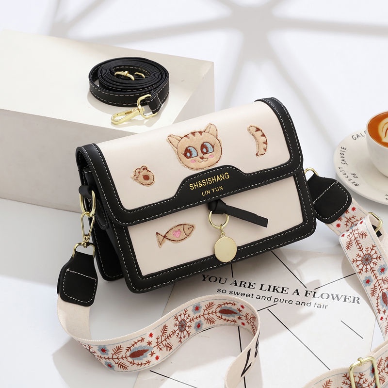 Túi Đeo Vai Hình Vuông Cỡ Nhỏ Dễ Thương Thời Trang Cho Nữ