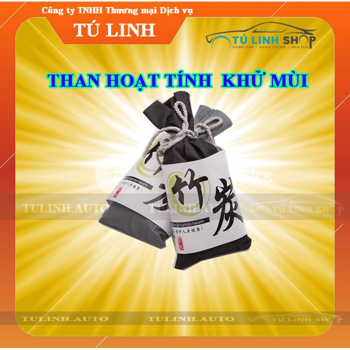 Túi Than Tre hoạt tính khử mùi, lọc không khí xe hơi, xe ô tô, tủ quần áo | BigBuy360 - bigbuy360.vn