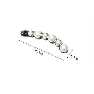 K105 Cặp tóc dài dính hạt châu sang chảnh