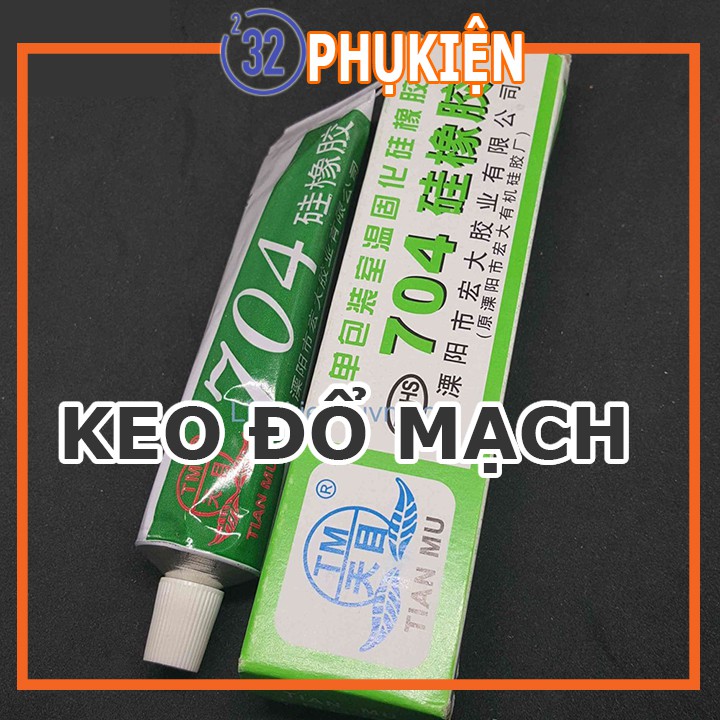 PKKP - Keo Đổ Mạch 704 (45g) (P085) Màu đen