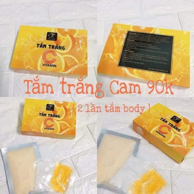 TẮM TRẮNG CAM VITAMIN C