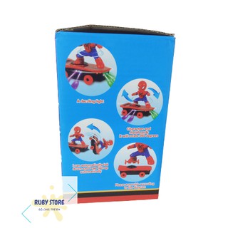 LỒNG ĐÈN NGƯỜI NHỆN TRƯỢT VÁN (Dùng pin)