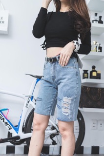 ☀️Quần Jeans Ngố Rách