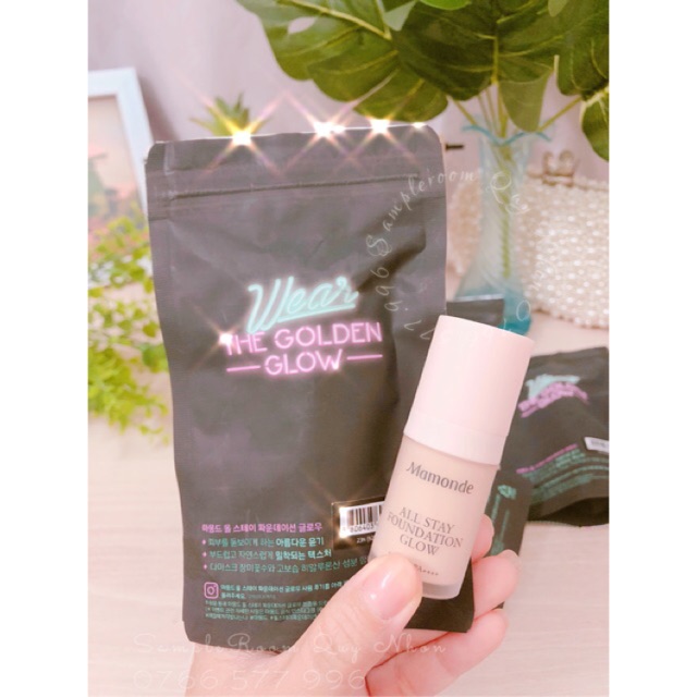 [Minisize] Kem nền Mamonde All Stay Foundation Glow 10ml