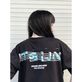 Áo thun TSUN Scooter Tee - Đen - Unisex