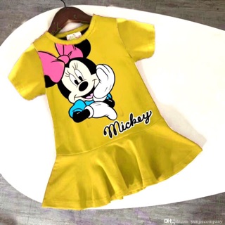 Váy mickey đuôi cá cho bé gái