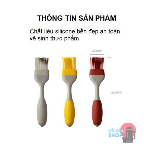 Cọ phết dầu bơ bằng Silicone Lock&Lock LOL126