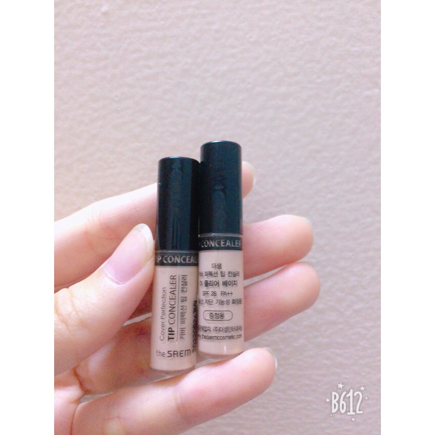 Che Khuyết Điểm The Saem COVER PERFECTION TIP CONCEALER | BigBuy360 - bigbuy360.vn