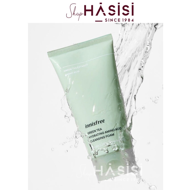 Sữa Rửa Mặt Trà Xanh INNISFREE - Green Tea Hydrating Amino Acid Cleansing Foam 150g