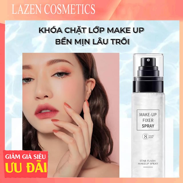 XỊT KHÓA NỀN-XỊT KHÓA TRANG ĐIỂM CHỐNG TRÔI LEM MAKEUP-Lazencosmetics