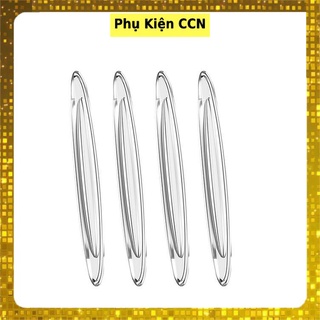 🌟chính hãng🌟 bộ 4 miếng dán trong suốt dán bảo vệ cạnh cửa xe hơi ô tô baseus chống trầy xước chống va chạm màu - ccn
