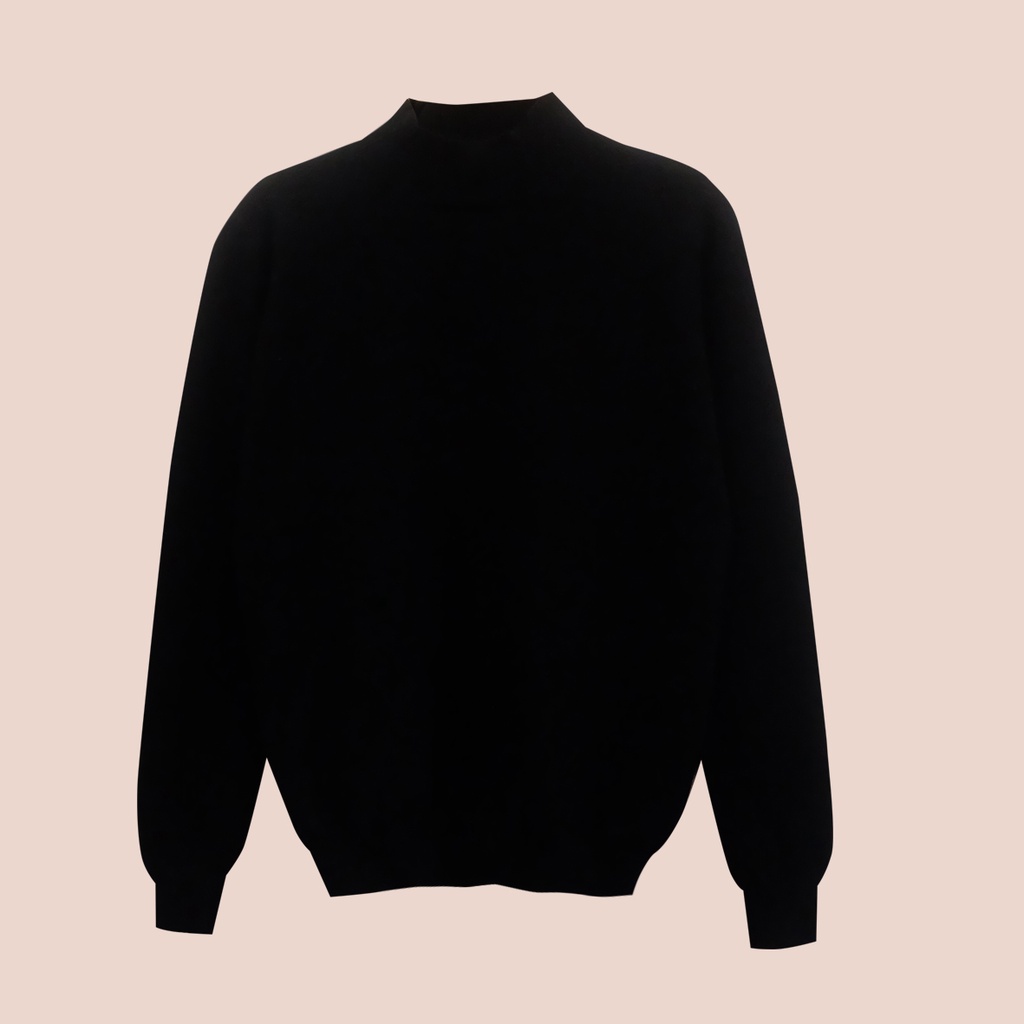 BLEUBIRD Áo len dệt kim dài tay BASIC SWEATER | BigBuy360 - bigbuy360.vn