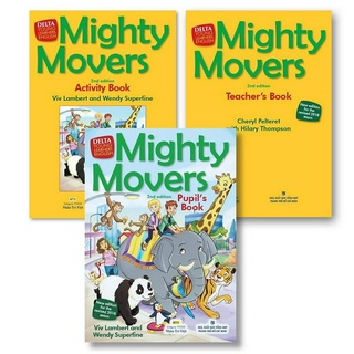 Sách - Combo Mighty Movers – Teacher’s Book, Mighty Movers – Activity Book, Mighty Movers – Pupil’s Book