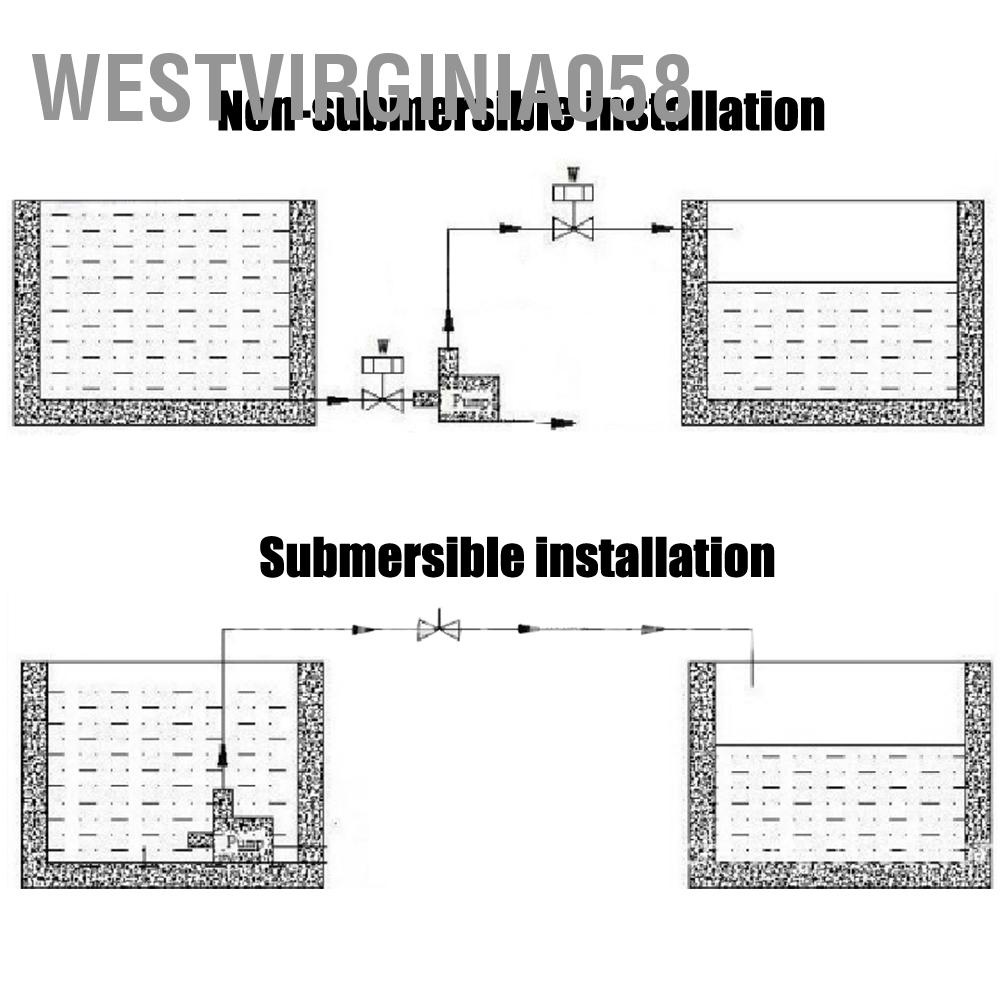 Có thể bán buôn Máy bơm nước không chổi than 24V T50 Ba pha chìm mini Chống thấm cho Tăng cường Westvirginia058 Hàng giao ngay